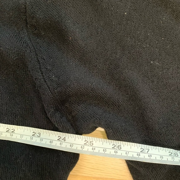 PEM America Vintage '90s Womens Large Black Beaded Design Long Sleeve Cardigan - Picture 7 of 8